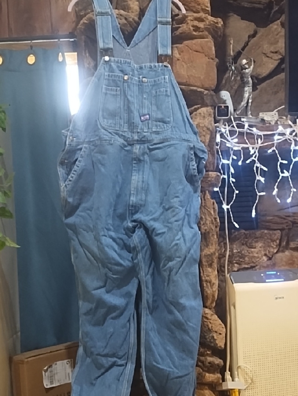 SMITH blue and red Big Smith embroidered patch denim label